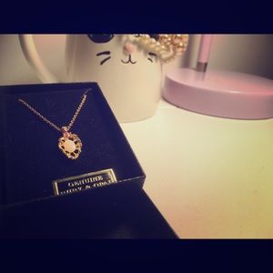 Genuine Opal and Ruby Necklace